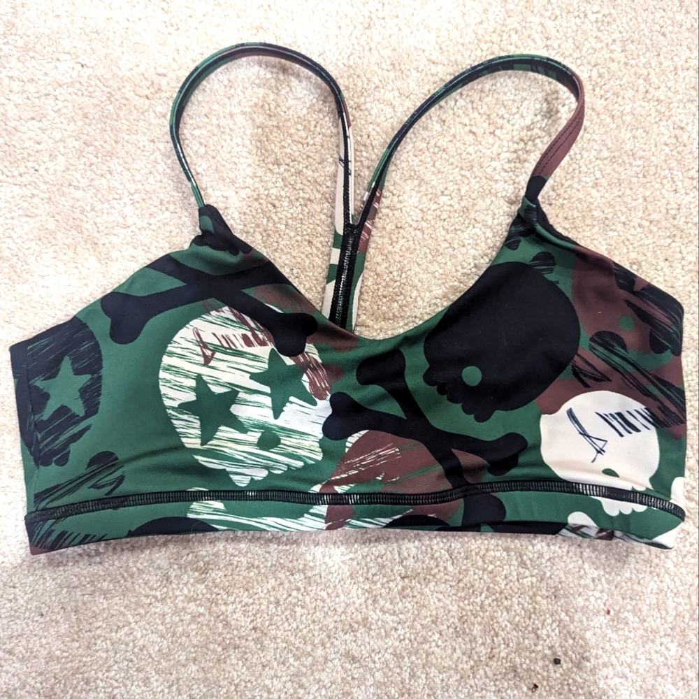 CVG Camo Skulls Move Free Sports Bra